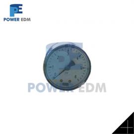 668.297.5 Pressure gauge 0 - 6 bar Agie EDM wear parts AQD-01