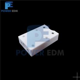 S302 3082518 Guide block ceramic 77 x 50 x 20mmt Center hole=13.5mm Sodick EDM wear parts SJY-02